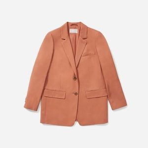 the cotton-linen blazer